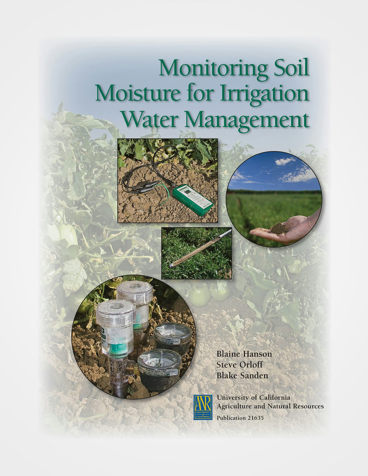 Cover image for Monitoring Soil Moisture for Irrigation Water Management, isbn: 9781601074812