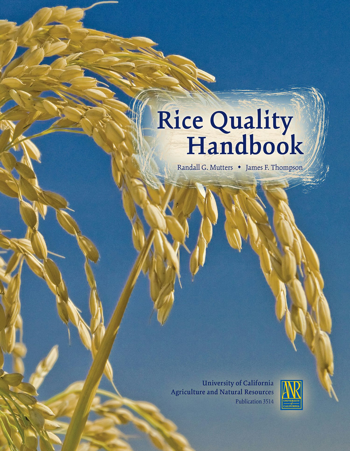 Cover image for Rice Quality Handbook, isbn: 9781601076229