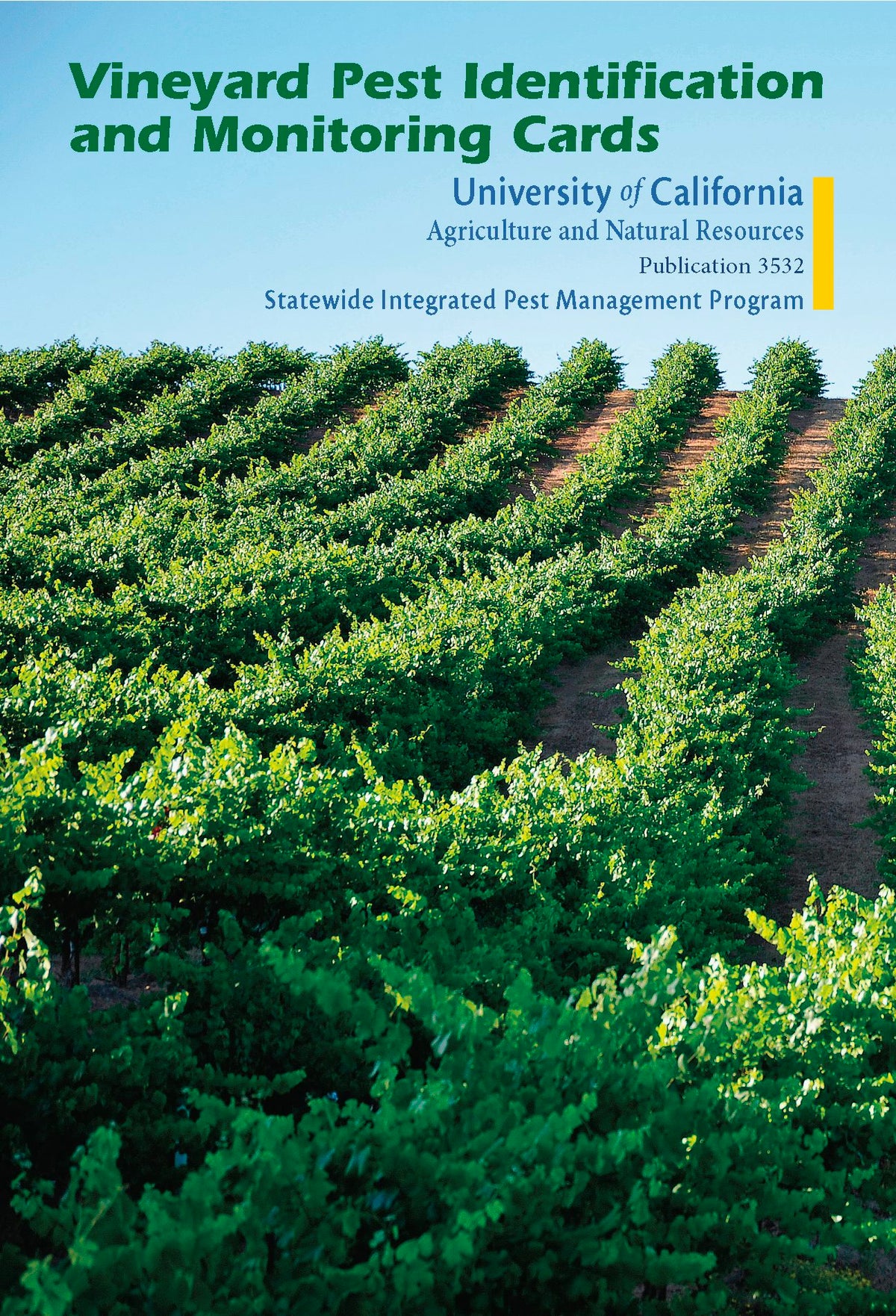 Cover image for Vineyard Pest Identification and Monitoring Cards, isbn: 9781601077363
