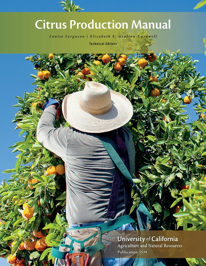 Cover image for Citrus Production Manual, isbn: 9781601078407
