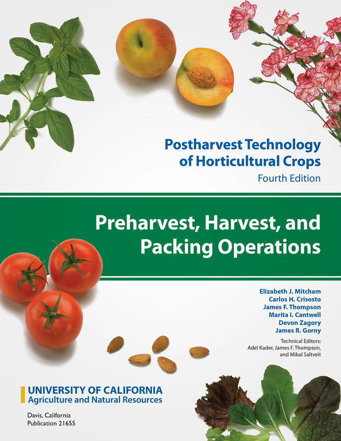 Cover image for Preharvest, Harvest, and Packing Operations, isbn: 9781627110587